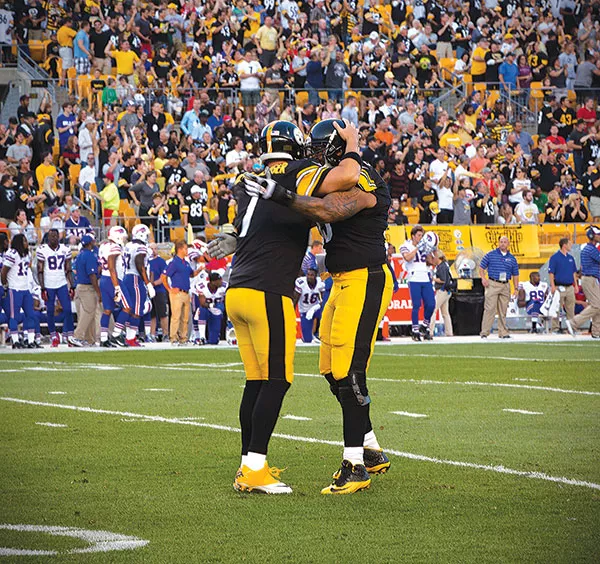 Ben Roethlisberger, touchdown celebrations