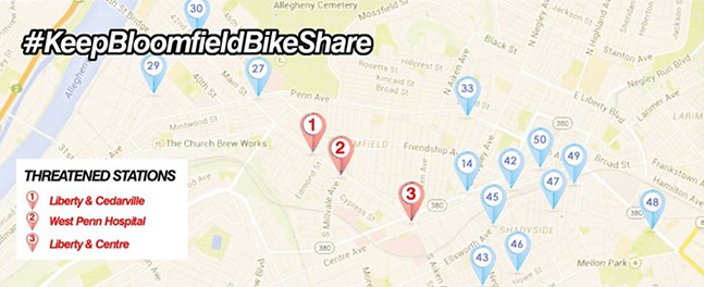 Bloomfield residents up in arms over bike share stations