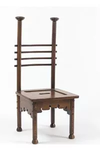 CARNEGIE MUSEUM OF ART >> Charles Rohlfs, Ladder Back Chair, 1901