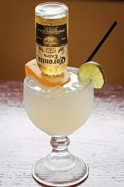 Cinco margarita at Cinco Mexican Restaurant