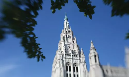 Cornerstones: Architect Ralph Adam Cram designed two landmark Pittsburgh churches: Calvary Episcopal, in Shadyside (top) and East Liberty Presbyterian. - HEATHER MULL