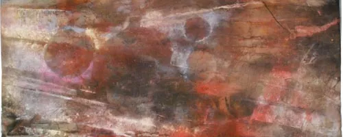 Detail from another of Richmond's untitled paintings