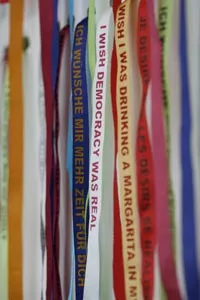 Detail of Rivane Neuenschwander's "I Wish Your Wish" - HEATHER MULL