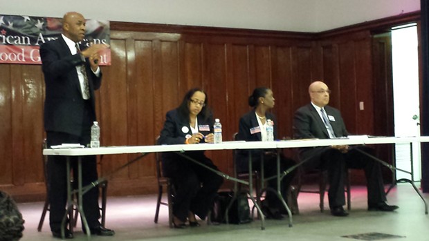 District 9 City Council candidate Judith Ginyard stands out at forum