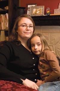 Jennifer England, pictured here with daughter Riley Belden-England. - HEATHER MULL