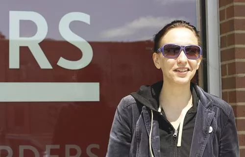Jodi Morrison is turning a closed Borders into a temporary shop for local and independent books. - PHOTO BY DANA SKLACK