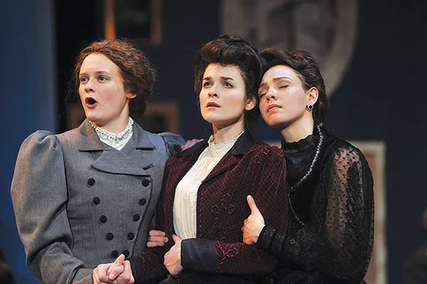 Kelsey Carthew, Olivia Lemmon and Colleen Pulawski in Three Sisters