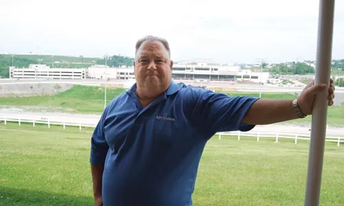 Kim Hankins is the executive director of the Meadows Standardbred Owners Association - CHARLIE DEITCH