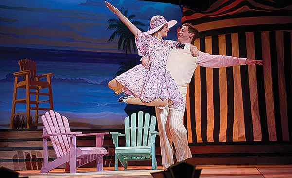 Kristin Serafini and Michael J. Brown in The Boy Friend