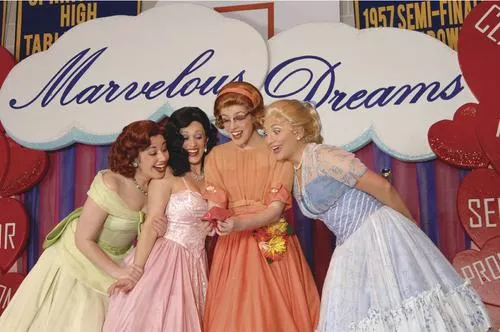Left to right: Stephanie Maloney, Marlana Dunn, Courtney Bassett and Tara Geisler in Pittsburgh CLO's The Marvelous Wonderettes - PHOTO COURTESY OF MATT POLK