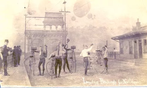 A new book explores a 118-year-old bicycling mystery with its roots in Pittsburgh.