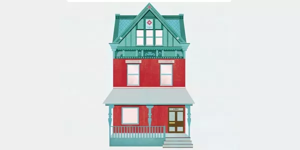 Local illustrator Mundania Horvath does custom house portraits