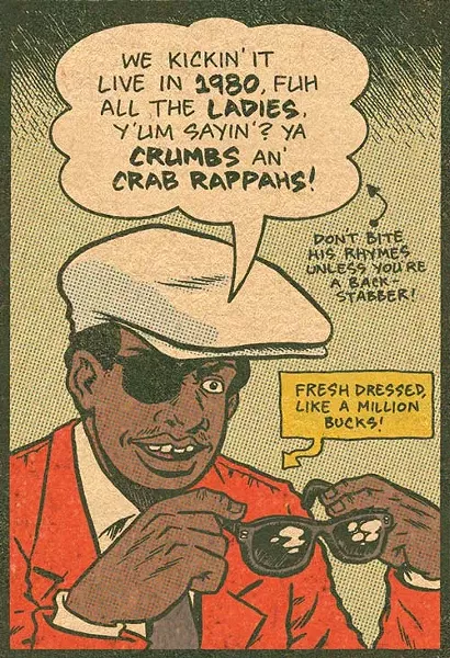 M.C. Ricky D of The Kangol Crew