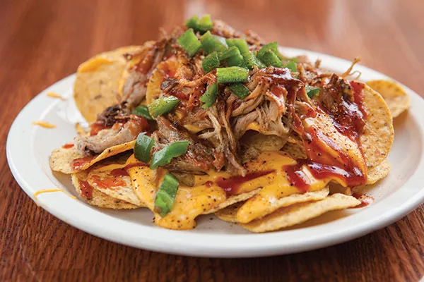 Memphis nachos at South Side Barbecue Company