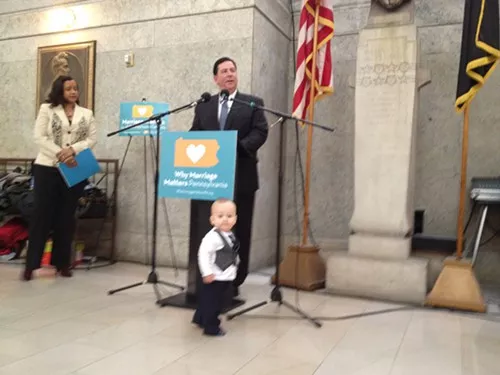 Peduto upstaged by ACLU plaintiffs son