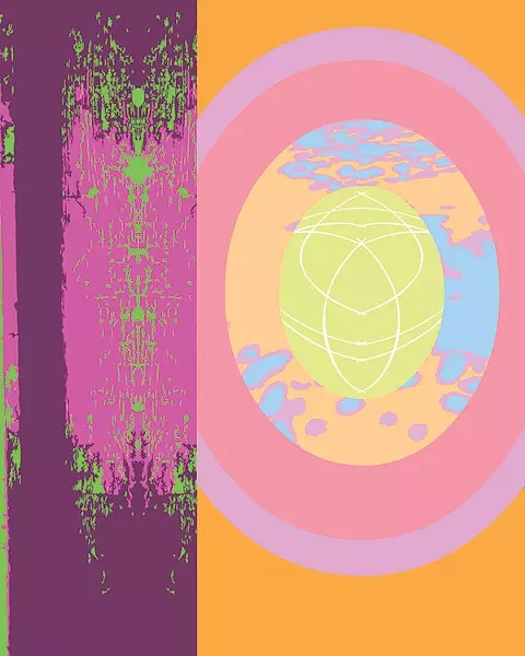 Scott Turri's painting "When the Colors Change" at James Gallery