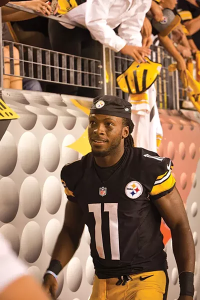 Second-year receiver Markus Wheaton
