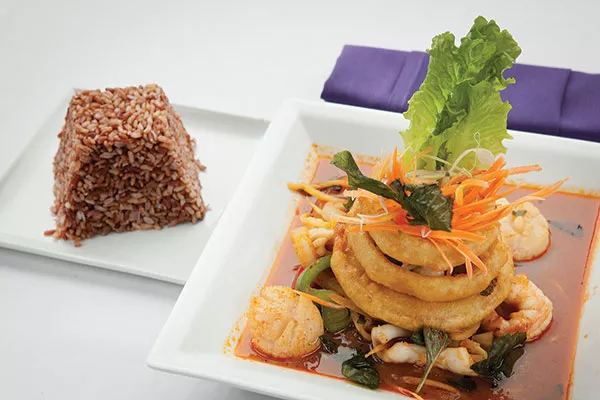 Similan Island dish at Sukhothai Bistro