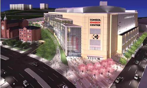 This is what designers say the new Consol Arena will look like. Hill District residents, though, want to make sure they have input on how the surrounding neighborhood should look.