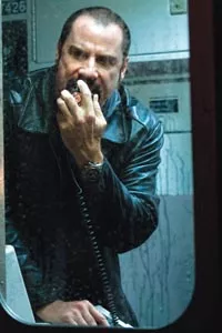 "This train is mine!" John Travolta as Ryder