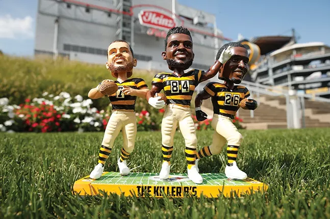 Fans fly in from all over the country to catch these Killer B's at Heinz Field - CP PHOTO: JARED WICKERHAM
