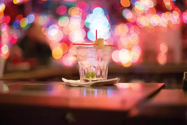 Drinking is more fun when you’re surrounded with Christmas decorations at Bob’s Garage. - CP FILE PHOTO