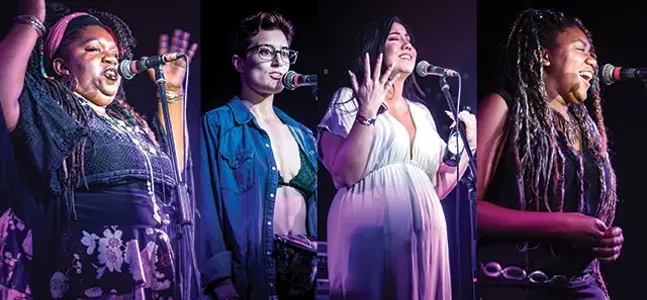 We Are The Weirdos is a storytelling event by and for women, including these past participants - PHOTOS: ERIN ZIMA