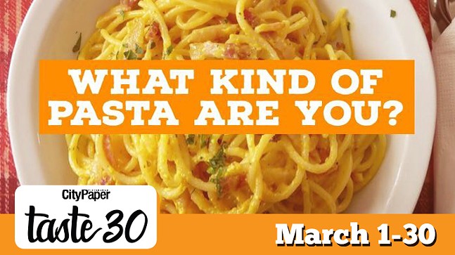 Taste30 Presents: What Pasta Type Are You?