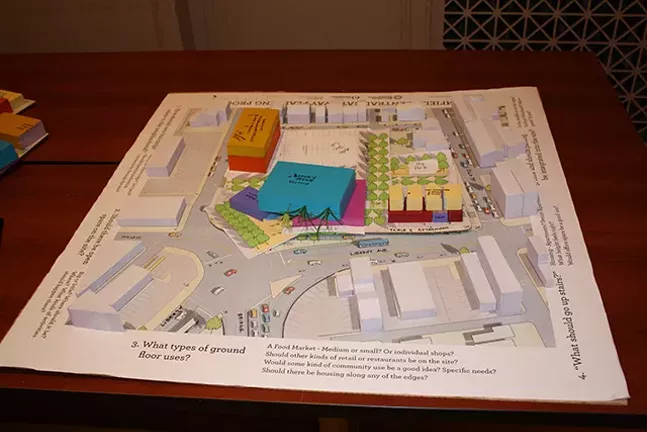 A model of the ShurSav location from a recent presentation - CP PHOTO: CHARLES ROSENBLUM