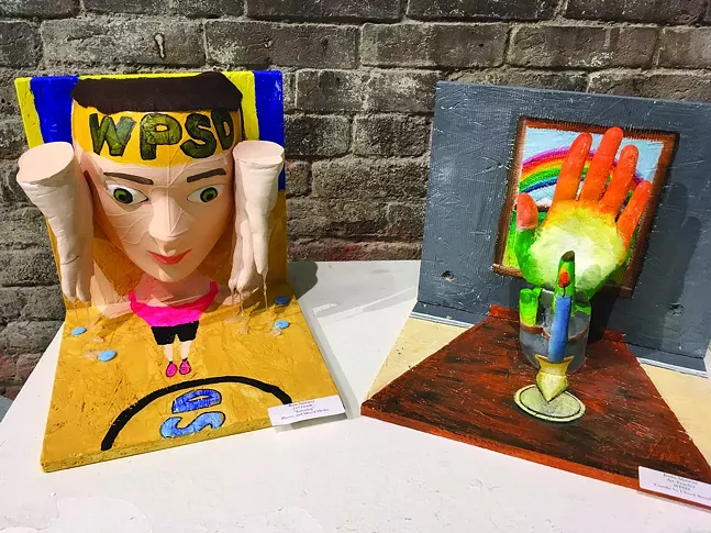 De'VIA artwork done by Western Pennsylvania School for the Deaf students - DE'VIA/WESTERN PENNSYLVANIA SCHOOL FOR THE DEAF
