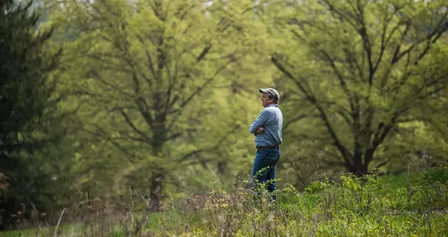 Tom Dougherty, ALT vice president of development and external affairs, at the Churchill Valley Country Club site. - PHOTO: LINDSAY DILL