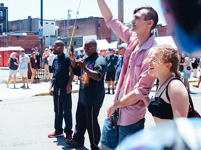 Music fans filled the streets for the seventh annual Deutschtown Music Festival on Sat., July 13. - CP PHOTO: JARED MURPHY