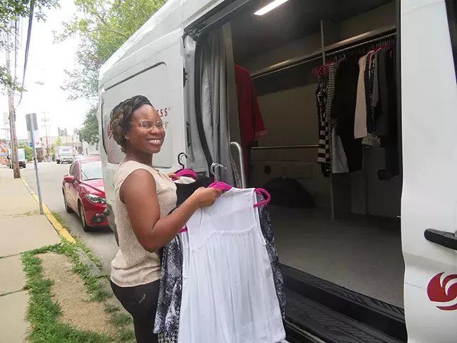 Dress for Success' new mobile boutiques - PHOTO: DRESS FOR SUCCESS