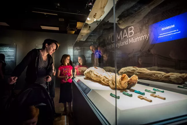 MUMAB, a modern-day mummy made with mummification techniques from Ancient Egypt - PHOTO: CARNEGIE SCIENCE CENTER