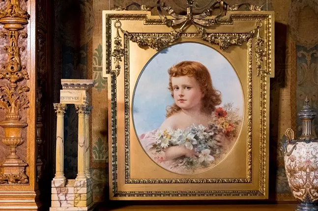 Théobald Chartran's portrait of Henry Clay Frick's daughter Martha Howard Frick, who died in childhood. - PHOTO: FRICK ART & HISTORICAL CENTER