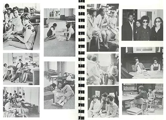 Pages from the 1969 Black Action Society publication, As-Salaam Alaikum - PHOTO: UNIVERSITY ARCHIVES/UNIVERSITY OF PITTSBURGH