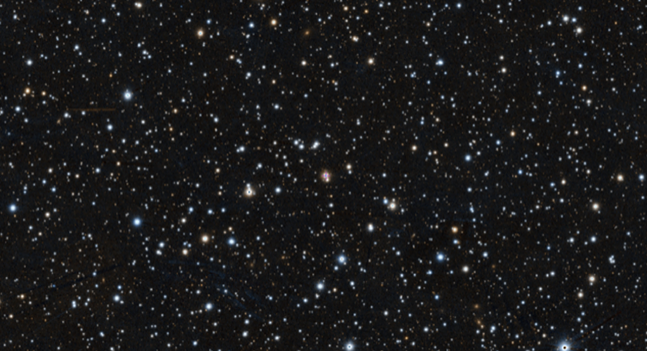 2MASS J05215658+4359220 (the one at the very center with a red cross over it) - IMAGE: PAN-STARRS SURVEY