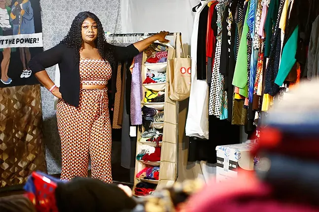 SisTers PGH founder Ciora Thomas inside the organization's Squirrel Hill community center - CP PHOTO: JARED WICKERHAM