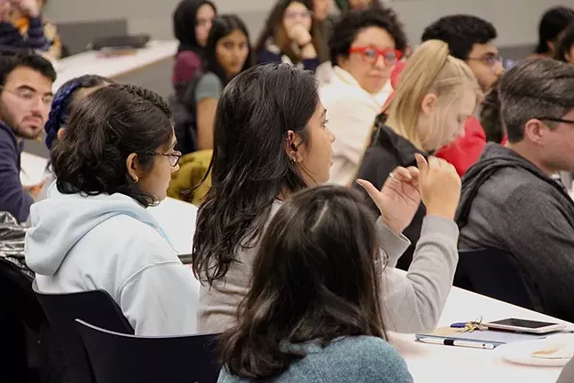 Fascism Against India teach-in at the University of Pittsburgh on Fri., Jan. 17 - PHOTO: LISSETTE FERRÁ