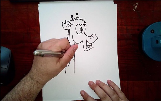 PHOTO: SCREENSHOT FROM HOW TO TOON WITH JOE WOS