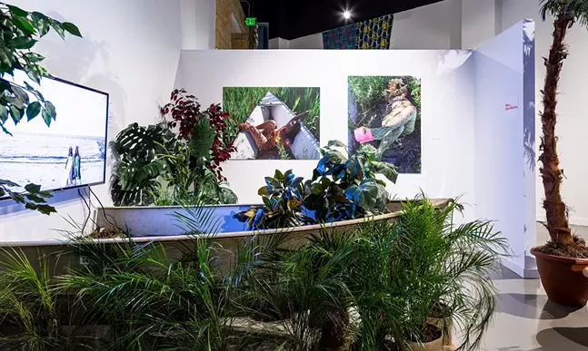 I came by Boat so Meet me at the Beach at August Wilson African American Cultural Center - PHOTO: TARA GEYER