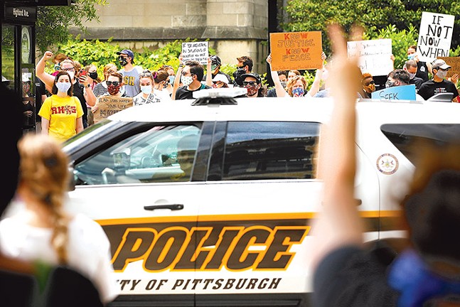 Over a week of Black Lives Matter protests expose Pittsburgh Police’s weakness in safely managing demonstrations