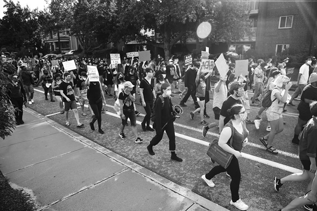 PHOTOS: "Stop The Station" protest marches through East Liberty (11)