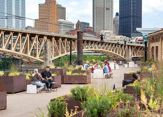 The Lagerlands Socially Distant Beer Garden at the Highline — see Sun., Oct. 18 for more information - PHOTO: NICK NARETTO