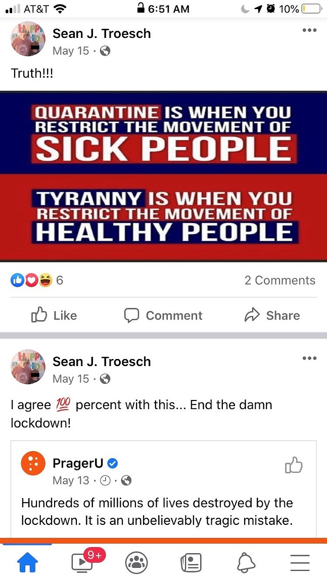 Pittsburgh-area mail carrier under investigation is apparent QAnon conspiracy theorist (3)