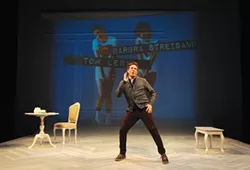Tom Lenk in Buyer & Cellar, at Pittsburgh Public Theater - PHOTO COURTESY OF PITTSBURGH PUBLIC THEATER