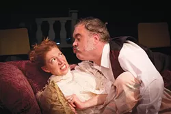 Stacey Rosleck and Tom Protulipac in Little Lake’s A Little Hotel on the Side - PHOTO COURTESY OF HEATHER SPIRIK