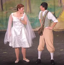 Jezebele Zbozny-DelPercio and Mark F. Harris in Pittsburgh Savoyards’ Iolanthe - PHOTO COURTESY OF GREG KORNIDES