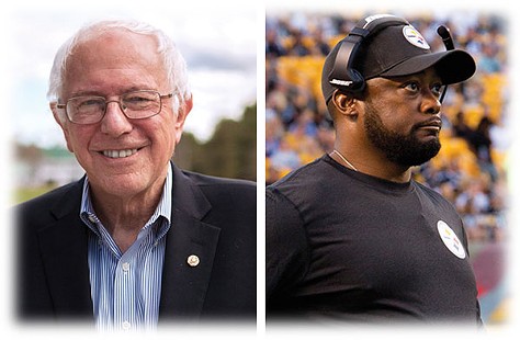2016 predictions include President Bernie Sanders and a bad postseason for the Steelers - PITTSBURGH STEELERS COACH MIKE TOMLIN PHOTO BY HEATHER MULL