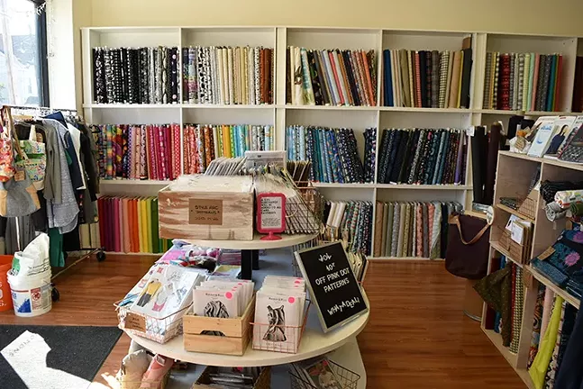 Firecracker Fabrics in Morningside - PHOTO: ERIN LOVE